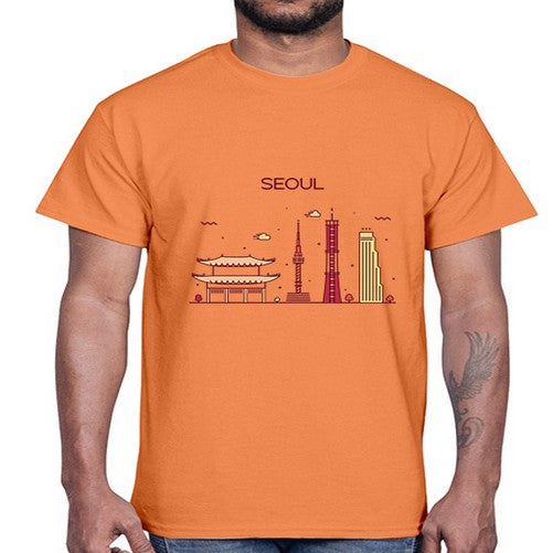 Seoul 1816#- cities- Cotton Tee
