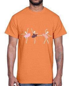 Skeleton ballerinas ballet halloween ballet 184#- ballet- Cotton Tee
