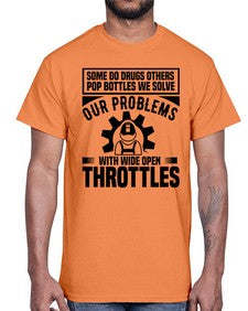 Some Do Drugs Others Style 1411#- engineer- Cotton Tee