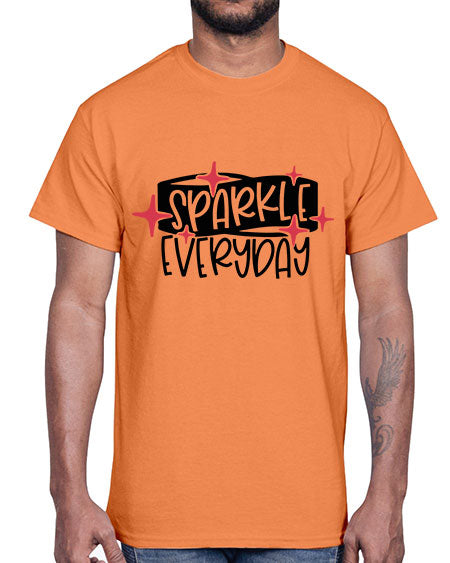 Sparkle Everyday Style 20#-makeup Cotton Tee