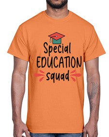 Special Education squad 886#- graduation- Cotton Tee