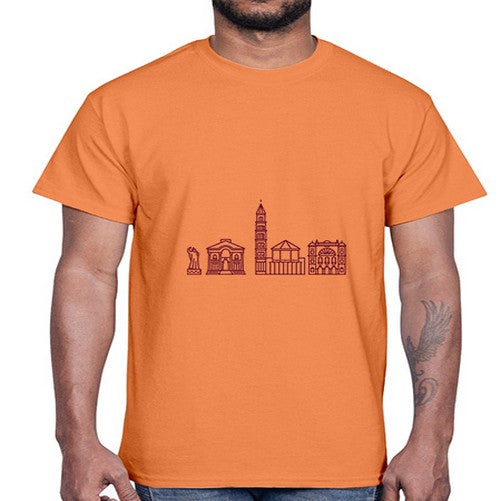 Split 1876#- cities- Cotton Tee