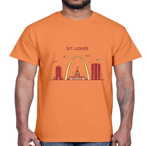 StLouis 1886#- cities- Cotton Tee