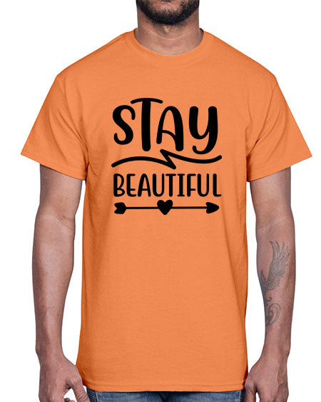 Stay Beautiful 147#-  fashion- Cotton Tee
