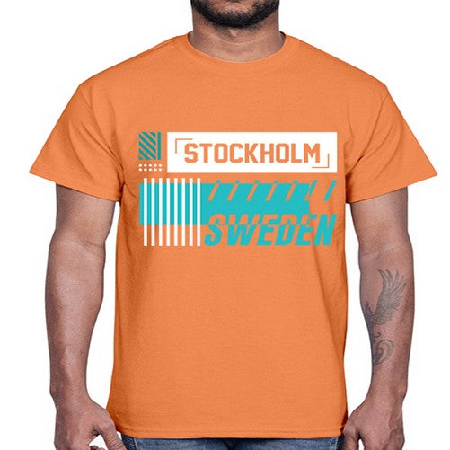 Stockholm 1893#- cities- Cotton Tee