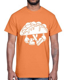 Stranger tacos 235#- cartoon food- Cotton Tee