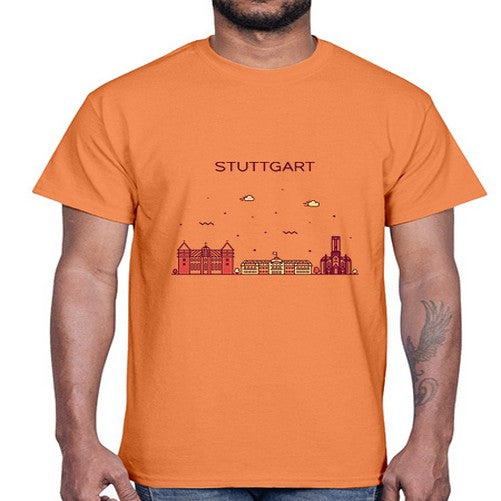 Stuttgart 1901#- cities- Cotton Tee