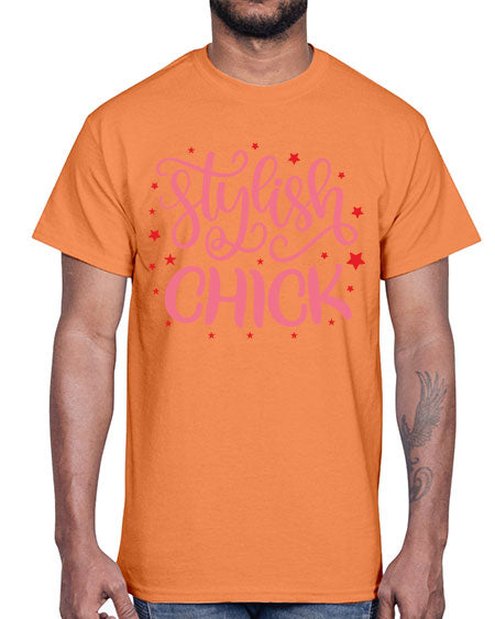 Stylish Chick 152#-  fashion- Cotton Tee