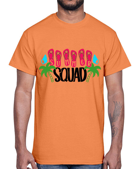 Summer Squad Style 22#- summer- Cotton Tee