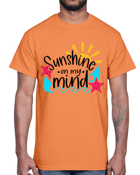 Sunshine On My Mind Style 15#- summer- Cotton Tee