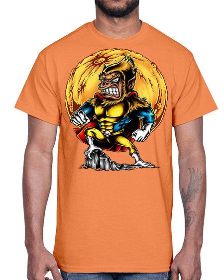 Super Monkey - Files- monkey- Cotton Tee