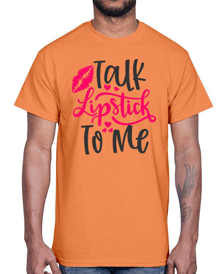 Talk Lipstick To Me Style 217#-makeup Cotton Tee