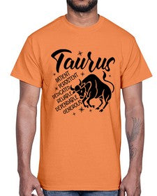 Taurus 492#- taurus- Cotton Tee