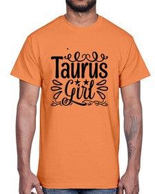 Taurus girl 497#- taurus- Cotton Tee