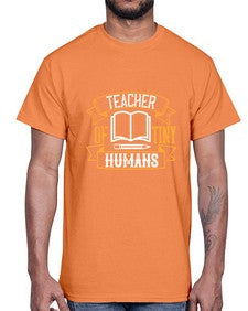 Teacher of tiny humans Style 1459#- teacher- Cotton Tee