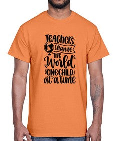 Teachers Change The Style 1473#- teacher- Cotton Tee