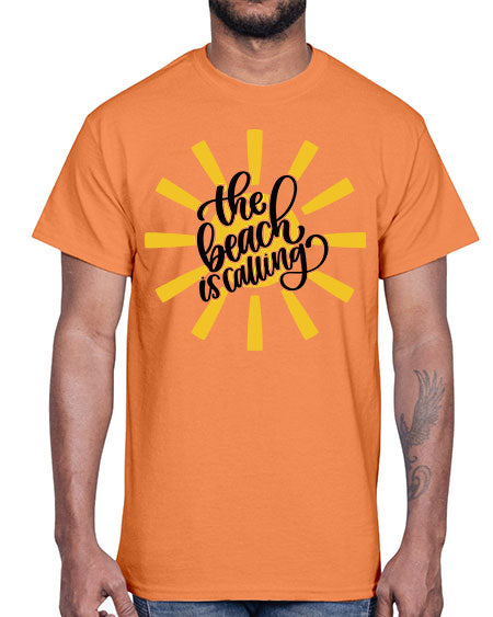The Beachy Is Calling Style 10#- summer- Cotton Tee