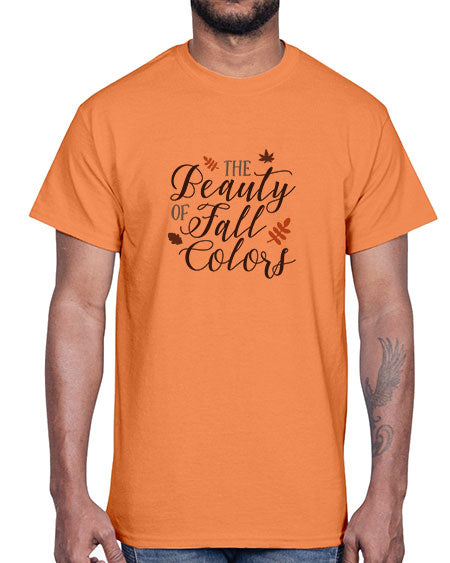 The Beauty of Fall Colors 7#- beauty - Cotton Tee