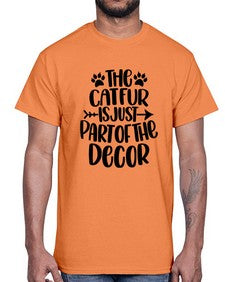 The Cat fur Is Just Part of Style 106#- cats- Cotton Tee