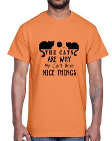 The Cats Style 118#- cats- Cotton Tee