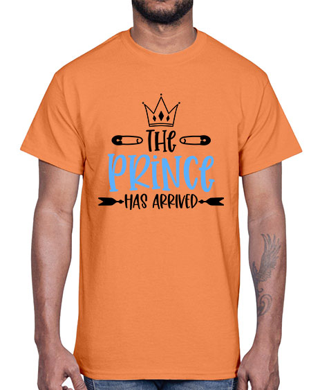 The Prince Has Arrived Style 457#- baby- Cotton Tee