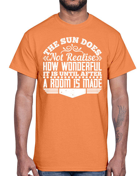 The Sun does not realise how wonderful it is until after a room is made Style 435#- architect- Cotton Tee
