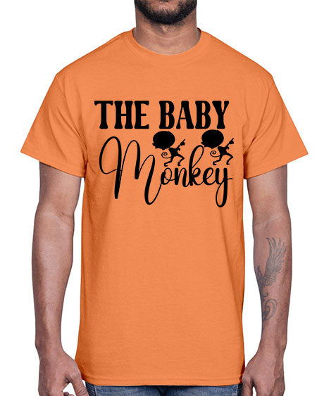 The baby monkey - monkey- Cotton Tee