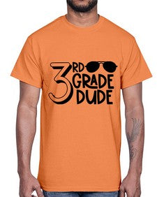 Third Grade Dude 957#- third grade- Cotton Tee