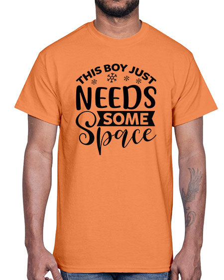 This Boy Just Needs Some Space 7#- space- Cotton Tee