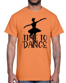 Time to dance 201#- ballet- Cotton Tee