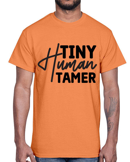 Tiny Human Tamer 466#- kids- Cotton Tee