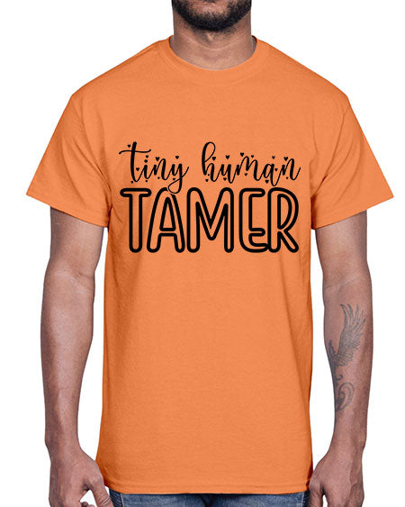 Tiny Human Tamer 467#- kids- Cotton Tee