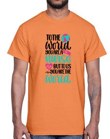 To The World You Style Style 1577#- nurse- Cotton Tee