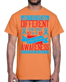 To become different from what we are we must have some awareness of what we are Style 11#- Self awareness- Cotton Tee