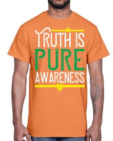 Truth is pure awareness Style 10#- Self awareness- Cotton Tee
