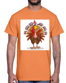Turkey 258#- cartoon animals- Cotton Tee