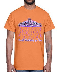 Umbrella Remember AlzheimerS Awareness 218#- alzheimers- Cotton Tee