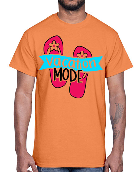 Vacation Mode Style 8#- summer- Cotton Tee