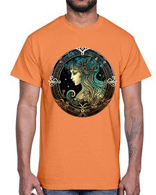 Virgo 526#- virgo- Cotton Tee