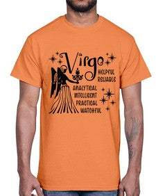 Virgo 527#- virgo- Cotton Tee