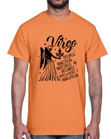 Virgo 533#- virgo- Cotton Tee