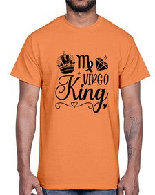 Virgo king 537#- virgo- Cotton Tee