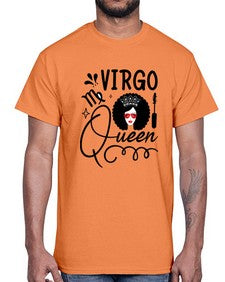 Virgo queen 541#- virgo- Cotton Tee