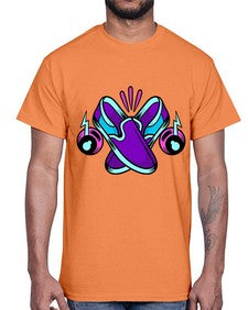Walk the talk 261#- cartoon general- Cotton Tee