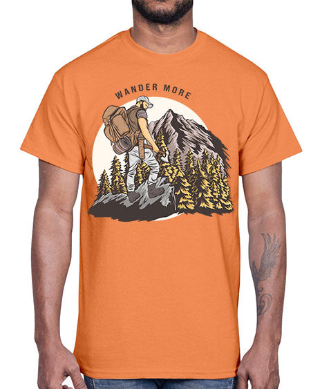 Wander More 3#- nature- Cotton Tee