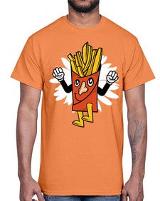 Weekend is near 265#- cartoon general- Cotton Tee
