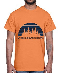 Where Innovation Exist 3#- internet- Cotton Tee