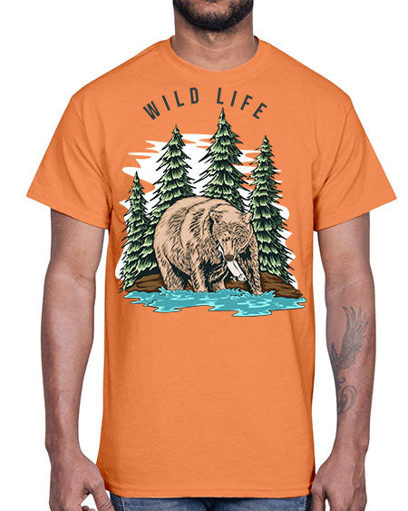 Wild Life 1#- nature- Cotton Tee