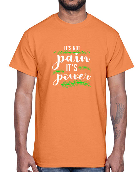 WomensitsnotpainitspowerInspirationalpregnancydoula1653#- doubla- Cotton Tee