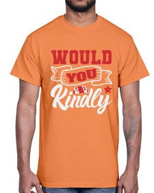 Would you kindly 55#- video games- Cotton Tee